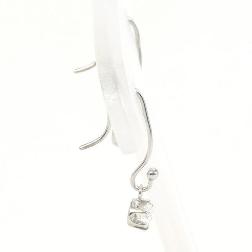 Other K14 White Gold Diamond Earrings Metal Earrings in Excellent Condition - Picture 2 of 4